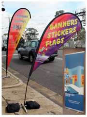 Banners, Tear Drop Banners, Pull Up Banners